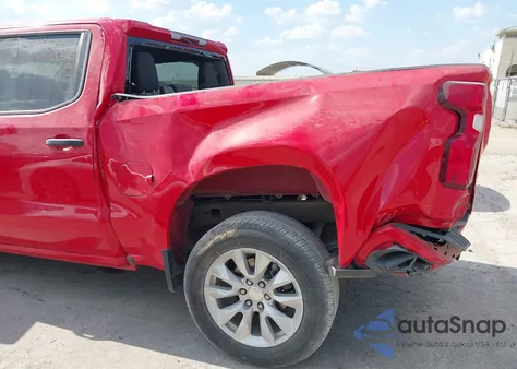 2024 Chevrolet Silverado 1500 2Wd Short Bed Custom z USA, uszkodzony, nr VIN 3GCPABEK8RG110692